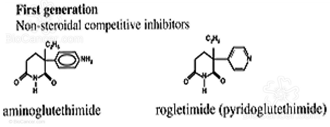 ESTRUCTURA DE LOS AGENTES ANTI-AROMATASA DE PRIMERA GENERACIÓN