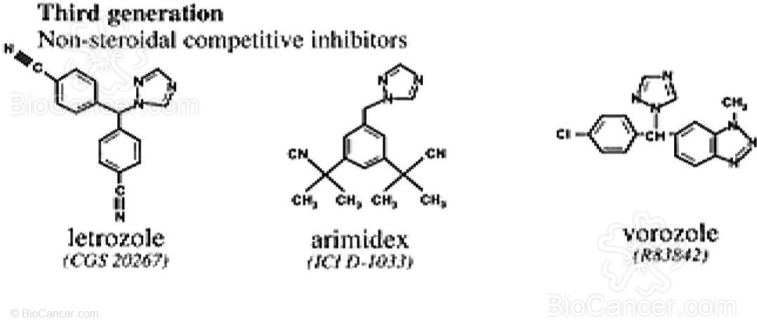 INHIBIDORES TIPO II (COMPETITITVOS) DE LA AROMATASA